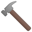 Hammer emoji, Google, Android 2020