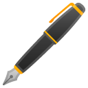 Fountain Pen emoji, Google, Android 2020