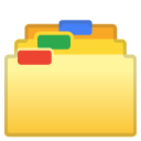 Card Index Dividers emoji, Google, Android 2020