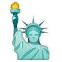 Statue Of Liberty emoji, Google, Android 2020