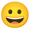 Grinning Face emoji, Google, Android 2020