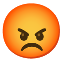 Enraged Face emoji, Google, Android 2020