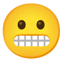 Grimacing Face emoji, Google, Android 2020