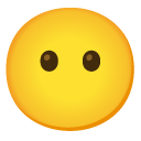 Face Without Mouth emoji, Google, Android 2020