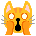 Weary Cat emoji, Google, Android 2020