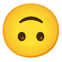 Upside-down Face emoji, Google, Android 2020
