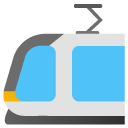 Light Rail emoji, Google, Android 2020