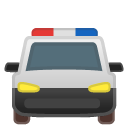 Oncoming Police Car emoji, Google, Android 2020