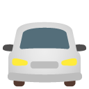 Oncoming Automobile emoji, Google, Android 2020