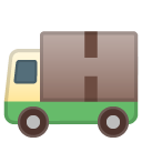 Delivery Truck emoji, Google, Android 2020