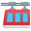 Suspension Railway emoji, Google, Android 2020