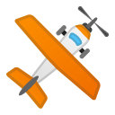 Small Airplane emoji, Google, Android 2020