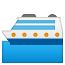 Passenger Ship emoji, Google, Android 2020