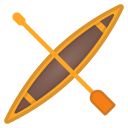 Canoe emoji, Google, Android 2020