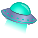 Flying Saucer emoji, Google, Android 2020