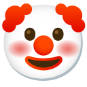Clown Face emoji, Google, Android 2020