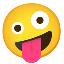 Zany Face emoji, Google, Android 2020