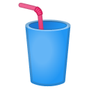 Cup with Straw emoji, Google, Android 2020