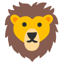Lion emoji, Google, Android 2020
