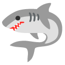 Shark emoji, Google, Android 2020