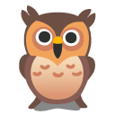 Owl emoji, Google, Android 2020