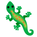 Lizard emoji, Google, Android 2020