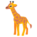Giraffe emoji, Google, Android 2020