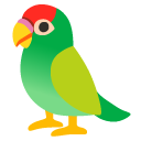 Parrot emoji, Google, Android 2020