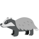 Badger emoji, Google, Android 2020