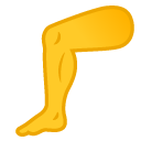 Leg emoji, Google, Android 2020