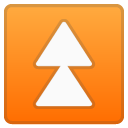 Fast Up Button emoji, Google, Android 2020