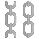 Chains emoji, Google, Android 2020
