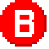 B Button (blood Type) emoji, SoftBank, J-Phone