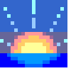Sunrise emoji, SoftBank, J-Phone