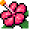 Hibiscus emoji, SoftBank, J-Phone