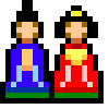 Japanese Dolls emoji, SoftBank, J-Phone