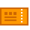 Ticket emoji, SoftBank, J-Phone