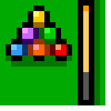 Pool 8 Ball emoji, SoftBank, J-Phone