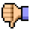Thumbs Down emoji, SoftBank, J-Phone