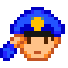 Police Officer emoji, SoftBank, J-Phone