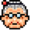 Old Woman emoji, SoftBank, J-Phone