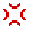 Anger Symbol emoji, SoftBank, J-Phone