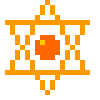 Dotted Six-pointed Star emoji, SoftBank, J-Phone