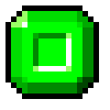 Black Square Button emoji, SoftBank, J-Phone