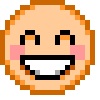 Grinning Face with Smiling Eyes emoji, SoftBank, J-Phone