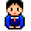 Person Bowing emoji, SoftBank, J-Phone