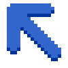 Up-left Arrow emoji, SoftBank, J-Phone