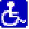 Wheelchair Symbol emoji, SoftBank, J-Phone