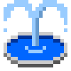 Fountain emoji, SoftBank, J-Phone