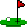 Flag in Hole emoji, SoftBank, J-Phone